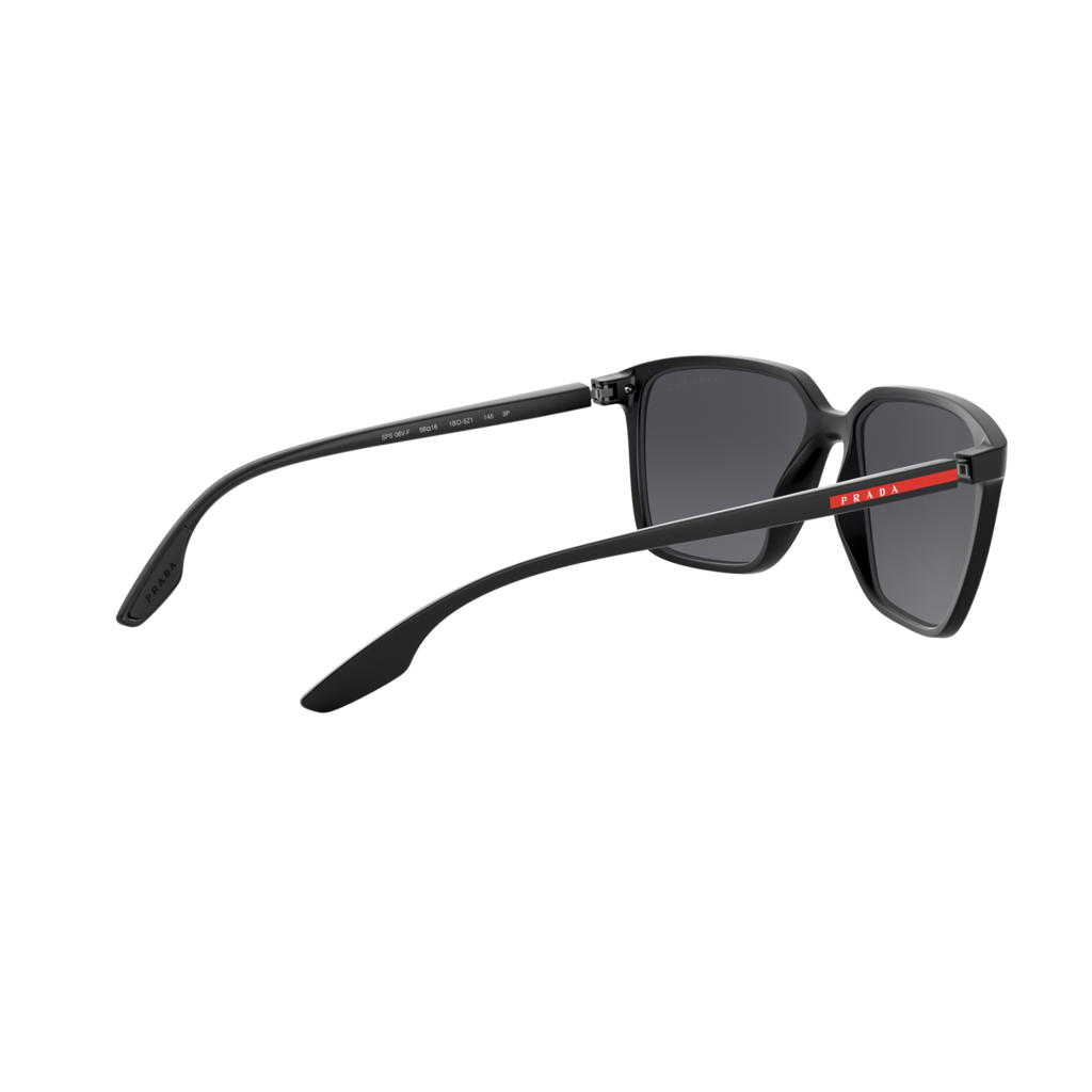 Prada Linea Rossa PS 06VSF PS 06VSF Black Men's Polarized Sunglasses