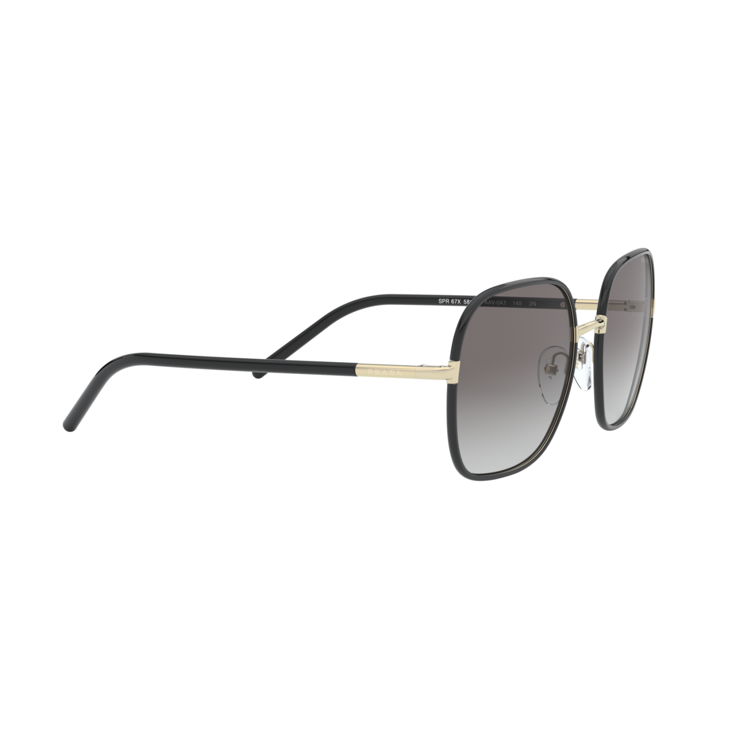 Prada PR 67XS PR 67XS Black Women's Sunglasses