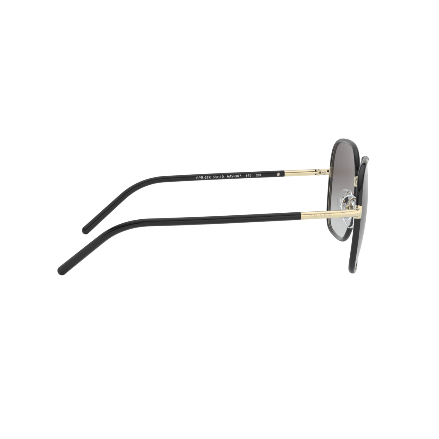 Prada PR 67XS PR 67XS Black Women's Sunglasses
