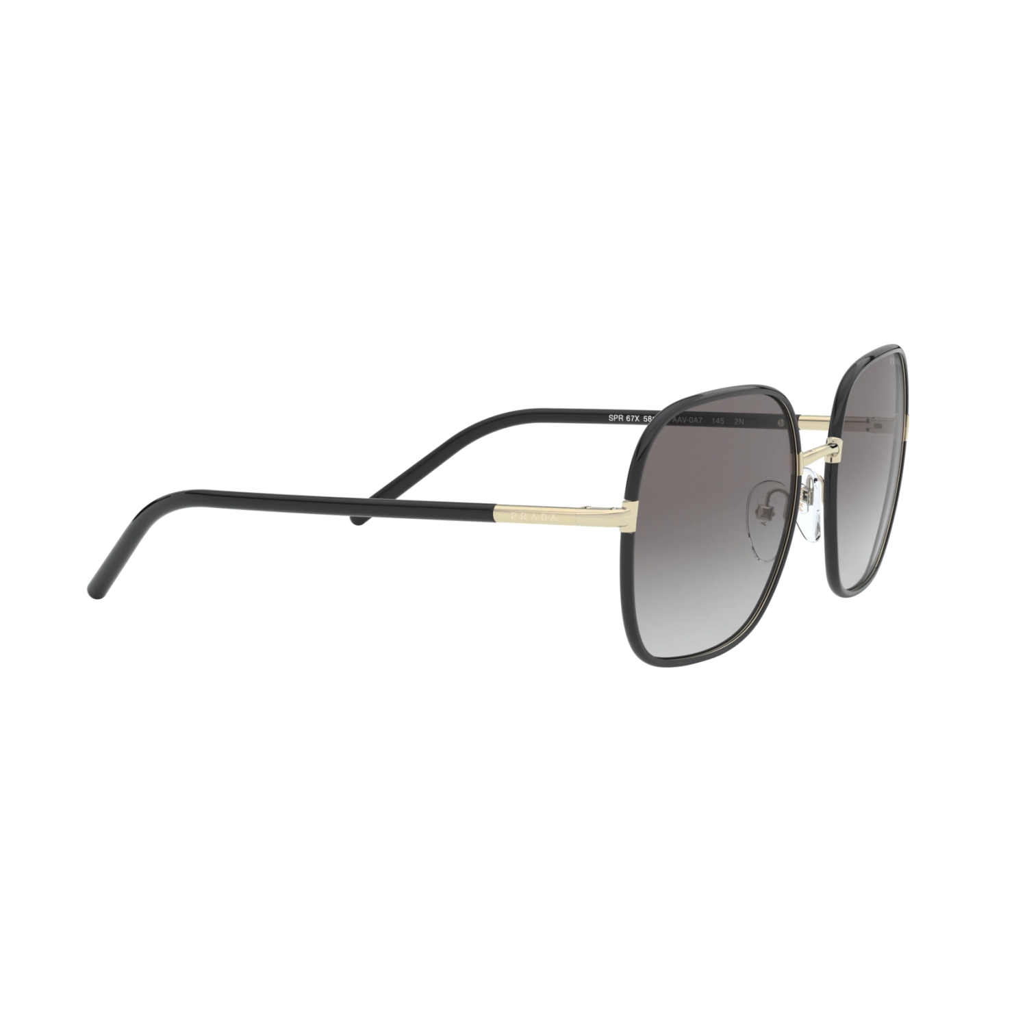 Prada PR 67XS PR 67XS Black Women's Sunglasses