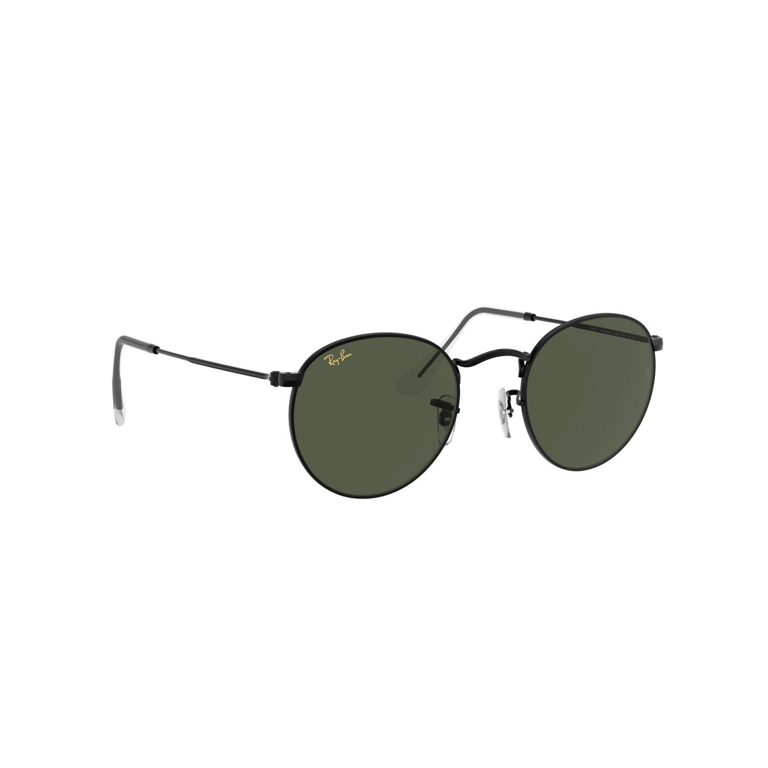 Ray Ban ROUND METAL RB3447 Black Men's Sunglasses