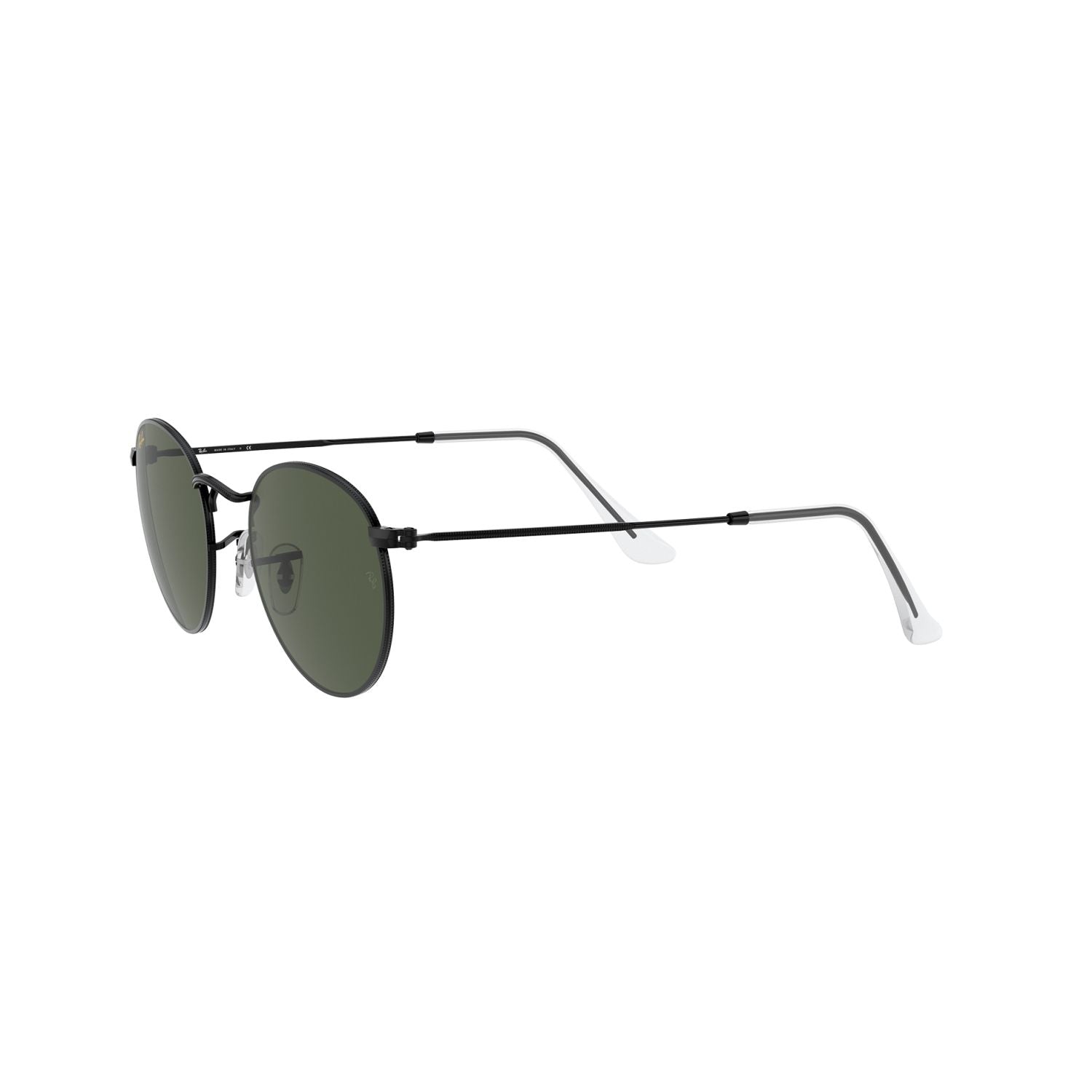 Ray Ban ROUND METAL RB3447 Black Men's Sunglasses