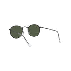 Ray Ban ROUND METAL RB3447 Black Men's Sunglasses