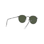 Ray Ban ROUND METAL RB3447 Black Men's Sunglasses