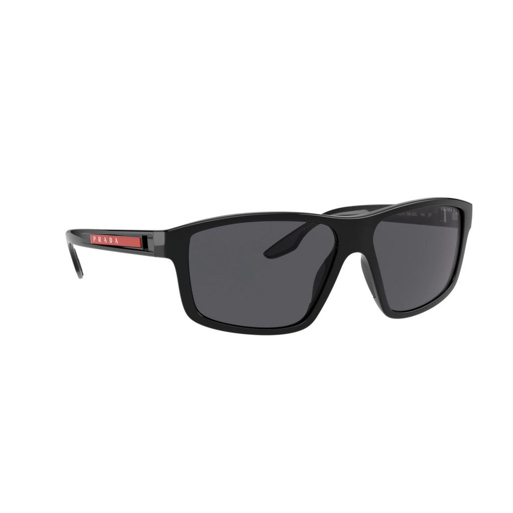 Prada Linea Rossa PS 02XS PS 02XS Black Men's Polarized Sunglasses