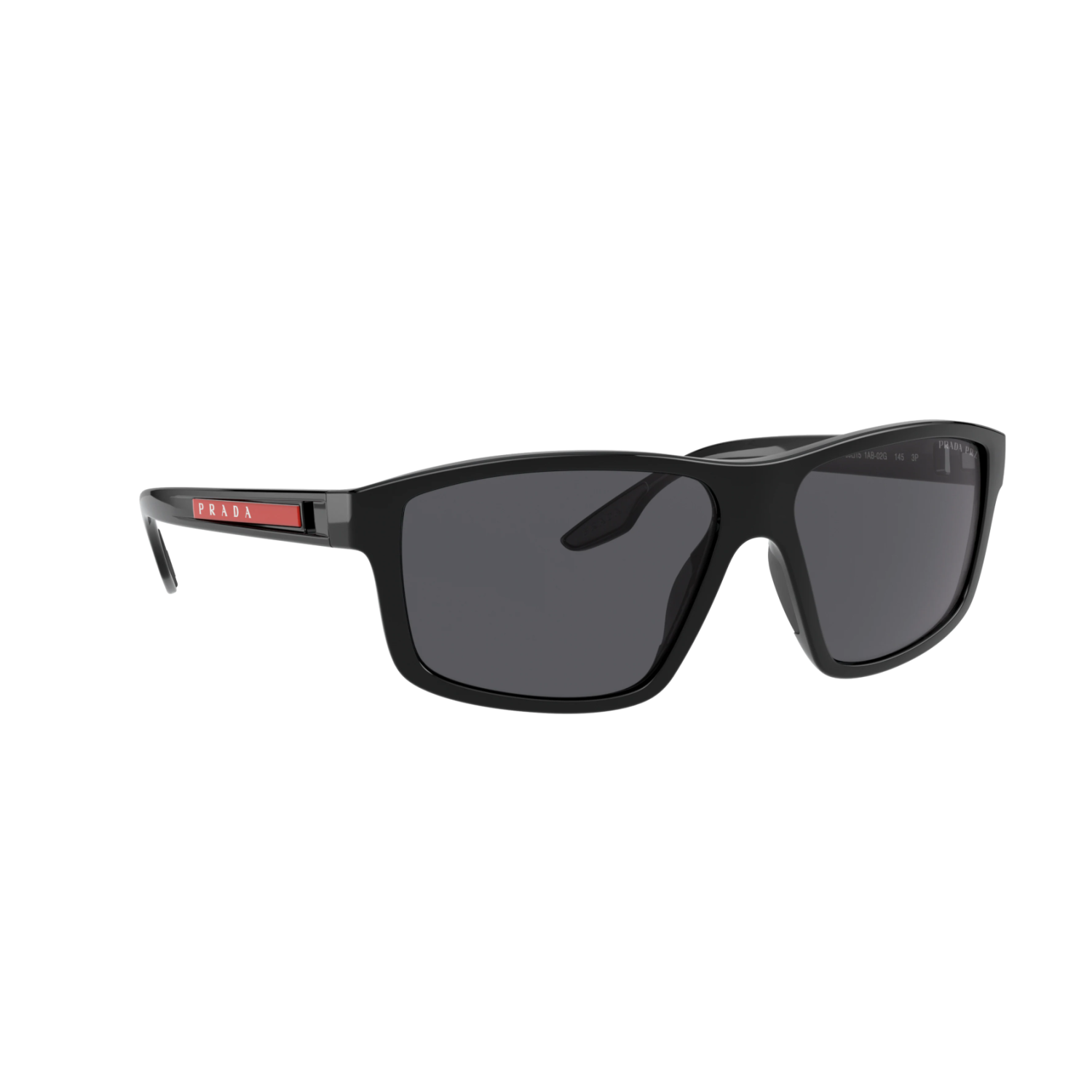 Prada Linea Rossa PS 02XS PS 02XS Black Men's Polarized Sunglasses