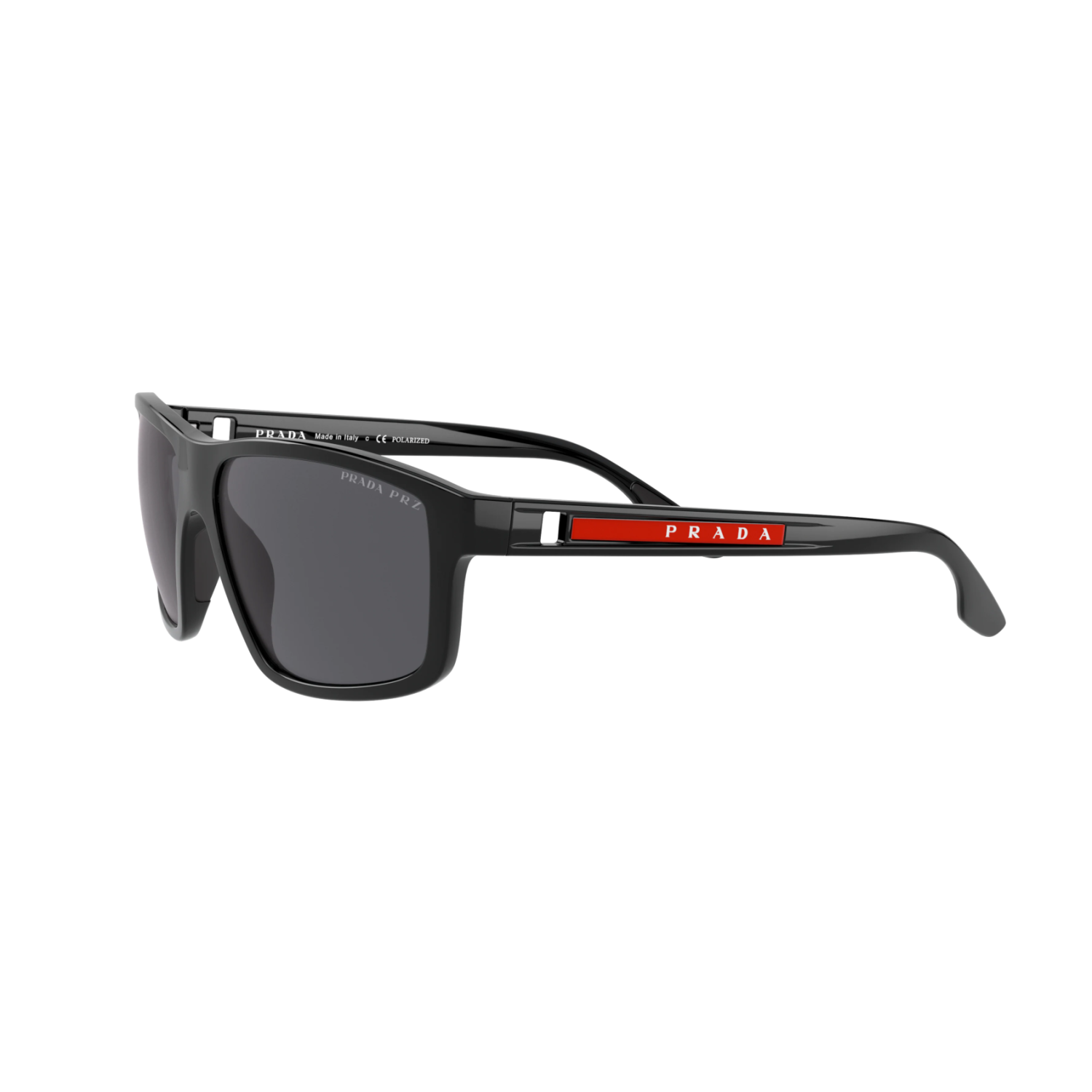 Prada Linea Rossa PS 02XS PS 02XS Black Men's Polarized Sunglasses