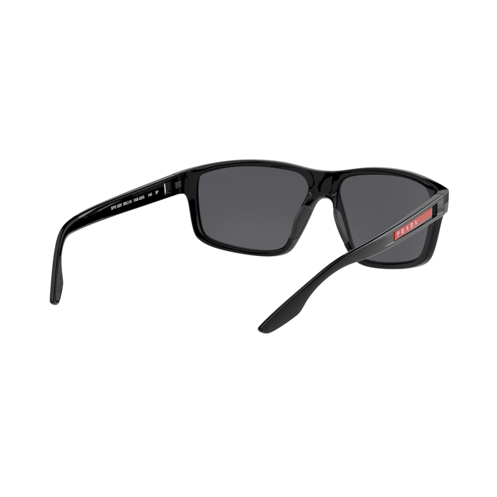 Prada Linea Rossa PS 02XS PS 02XS Black Men's Polarized Sunglasses