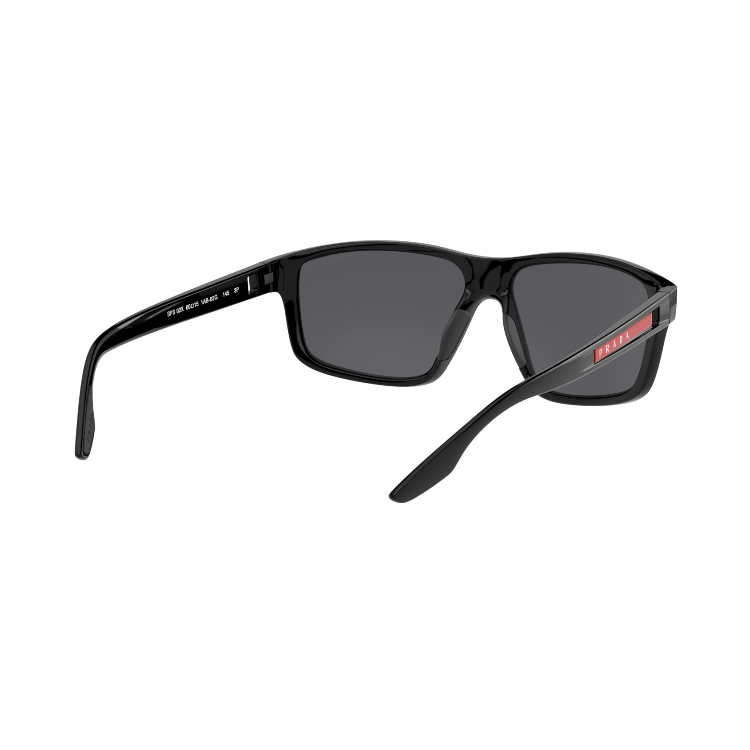 Prada Linea Rossa PS 02XS PS 02XS Black Men's Polarized Sunglasses