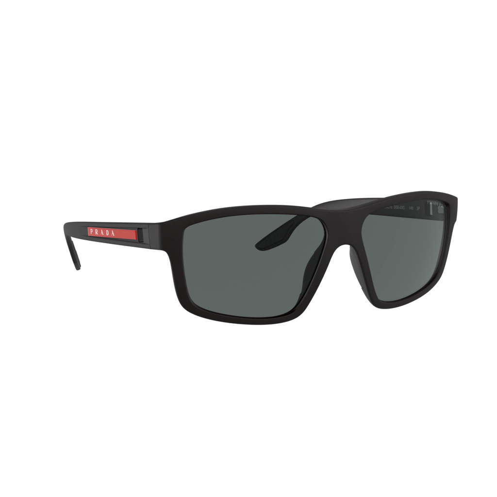 Prada Linea Rossa PS 02XS PS 02XS Black Men's Polarized Sunglasses