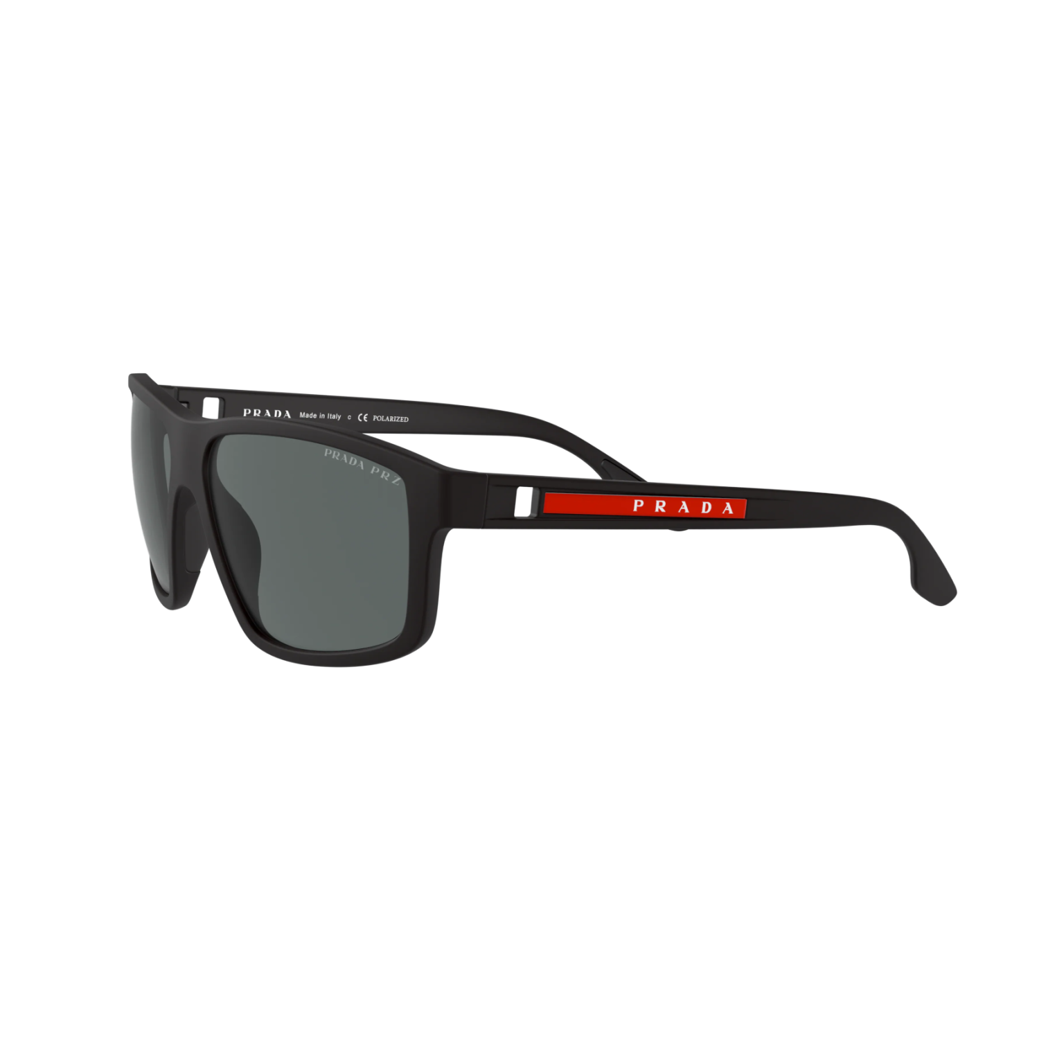 Prada Linea Rossa PS 02XS PS 02XS Black Men's Polarized Sunglasses