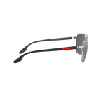 Prada Linea Rossa PS 55VS PS 55VS Silver Men's Polarized Sunglasses