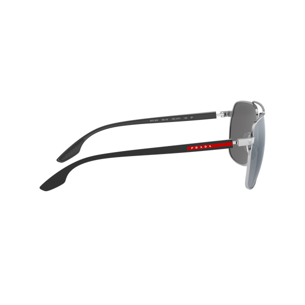 Prada Linea Rossa PS 55VS PS 55VS Silver Men's Polarized Sunglasses