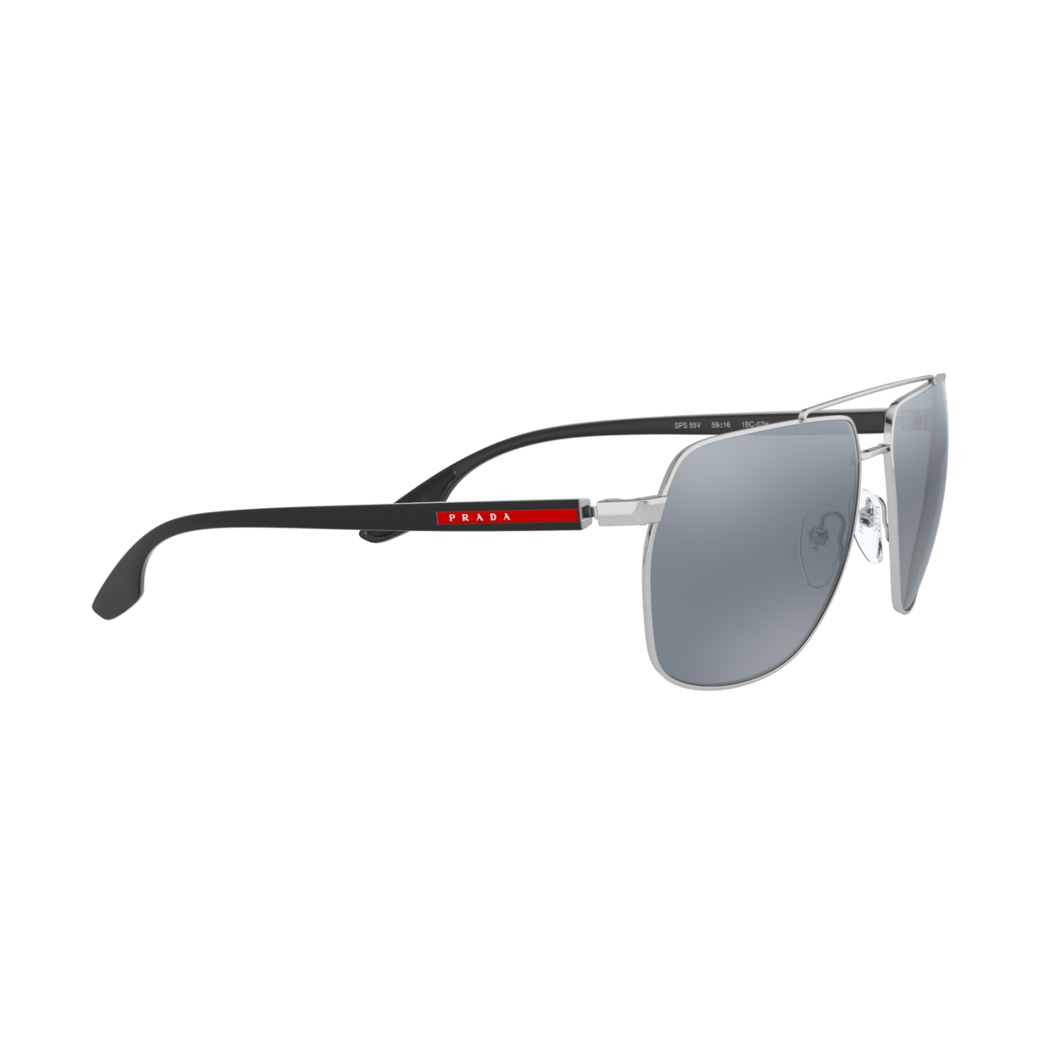 Prada Linea Rossa PS 55VS PS 55VS Silver Men's Polarized Sunglasses