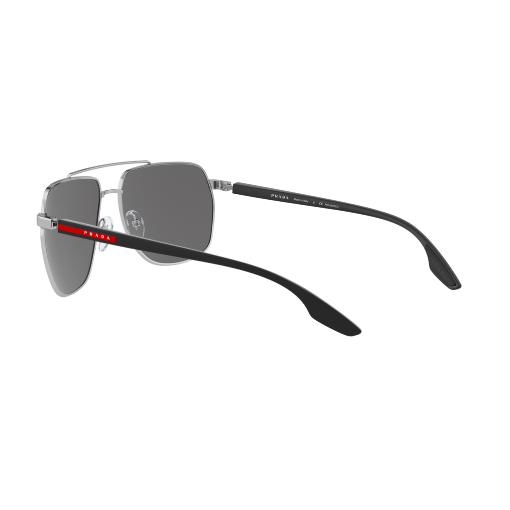 Prada Linea Rossa PS 55VS PS 55VS Silver Men's Polarized Sunglasses
