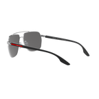 Prada Linea Rossa PS 55VS PS 55VS Silver Men's Polarized Sunglasses