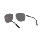Prada Linea Rossa PS 55VS PS 55VS Silver Men's Polarized Sunglasses