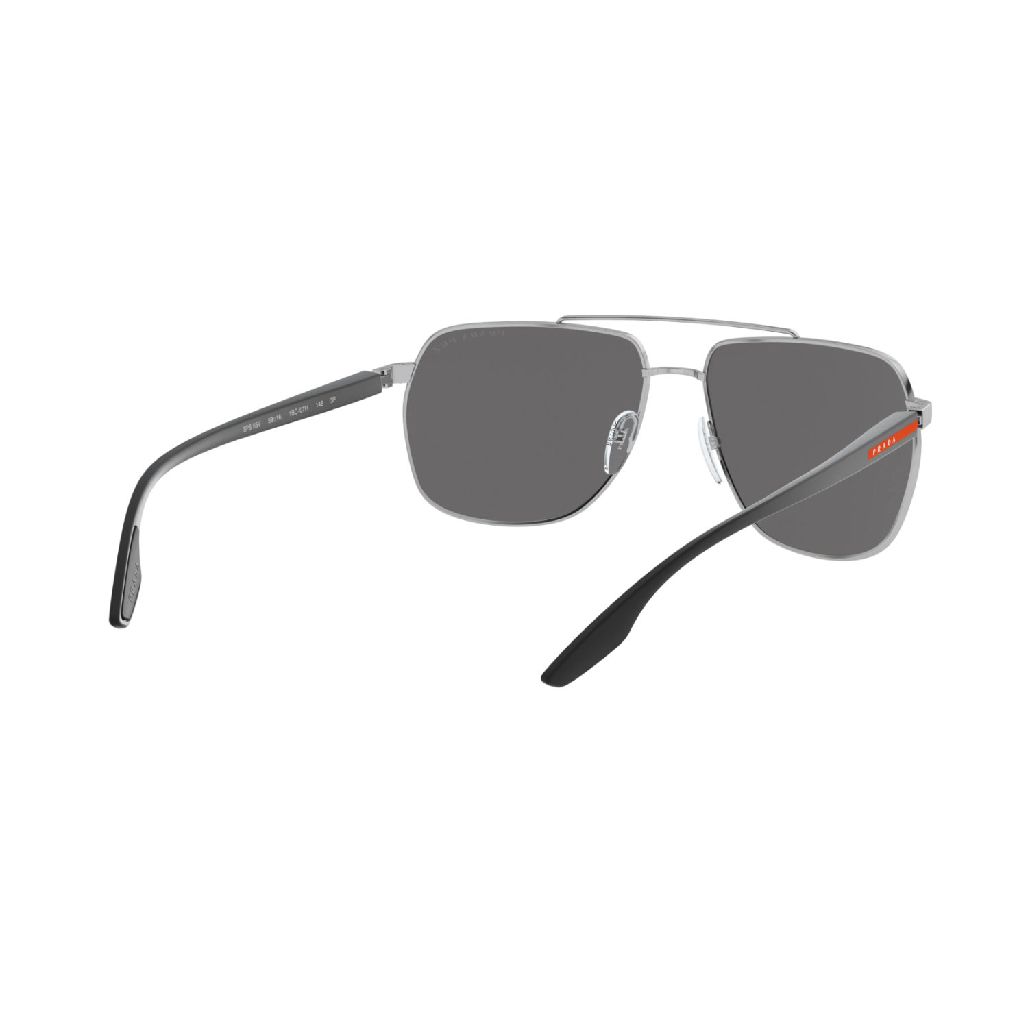 Prada Linea Rossa PS 55VS PS 55VS Silver Men's Polarized Sunglasses