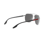 Prada Linea Rossa PS 55VS PS 55VS Silver Men's Polarized Sunglasses