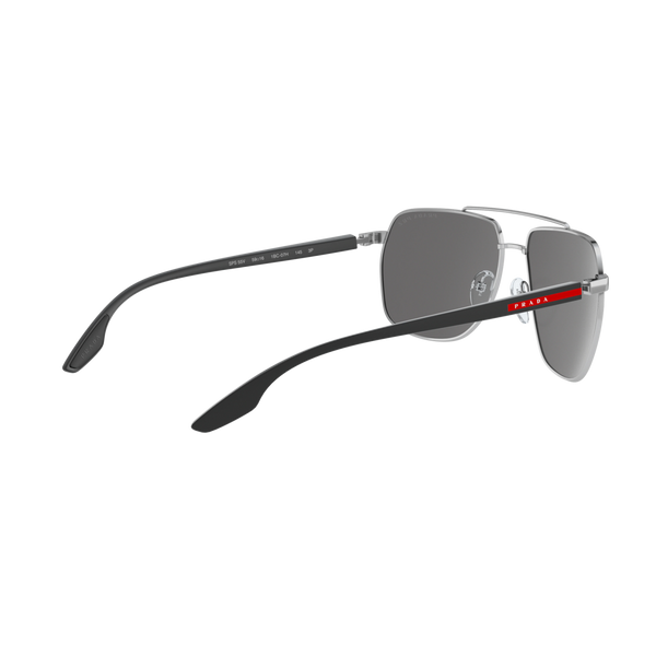Prada Linea Rossa PS 55VS PS 55VS Silver Men's Polarized Sunglasses
