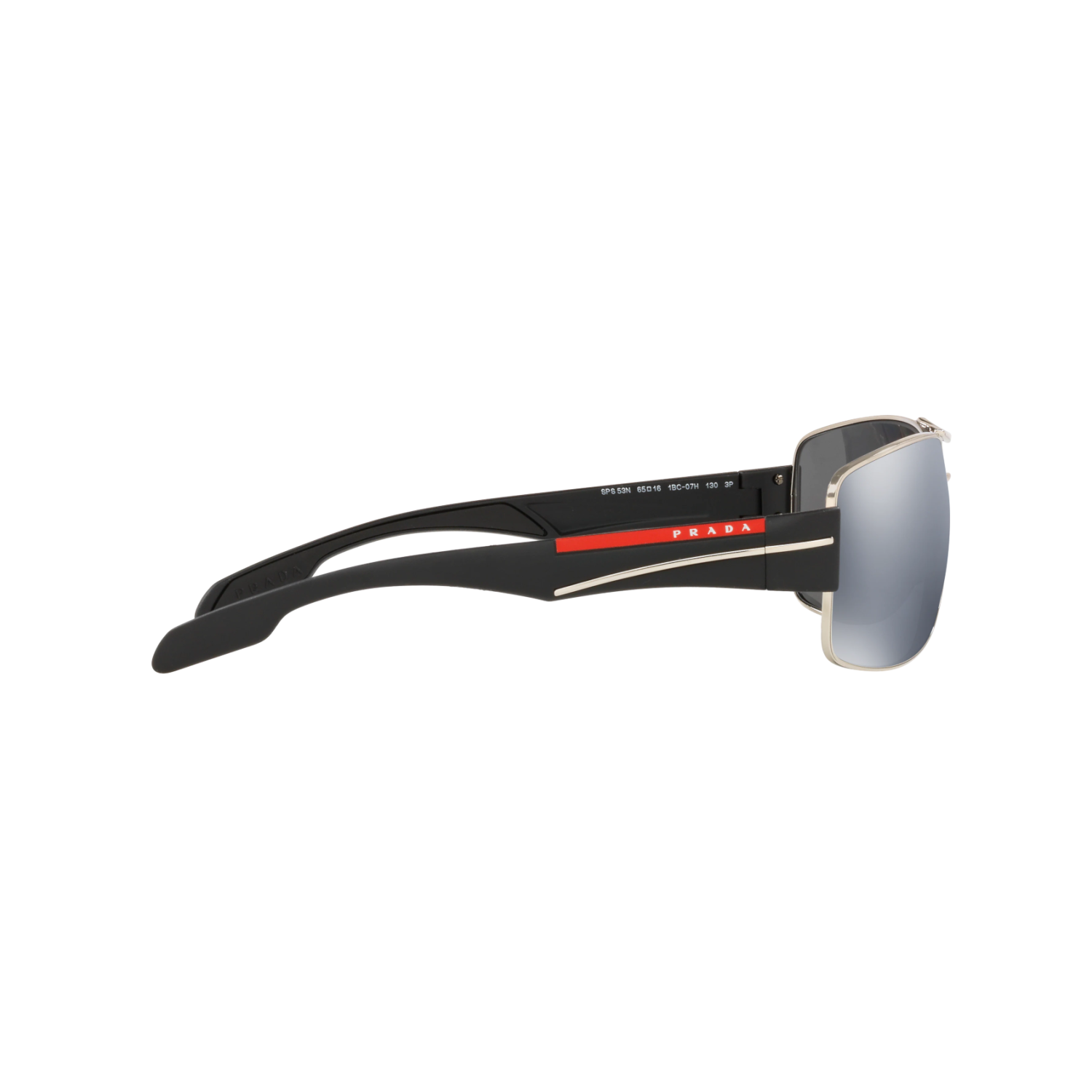 Prada Linea Rossa PS 53NS PS 53NS Silver Men's Polarized Sunglasses