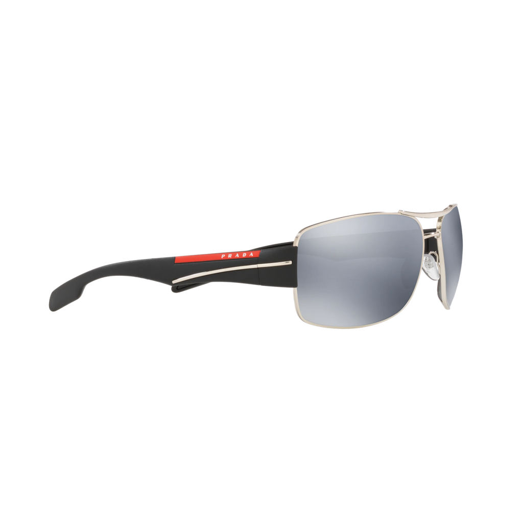 Prada Linea Rossa PS 53NS PS 53NS Silver Men's Polarized Sunglasses