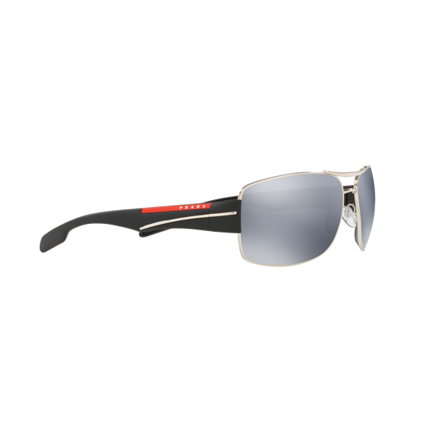 Prada Linea Rossa PS 53NS PS 53NS Silver Men's Polarized Sunglasses