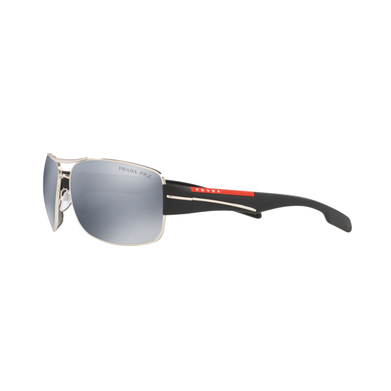 Prada Linea Rossa PS 53NS PS 53NS Silver Men's Polarized Sunglasses