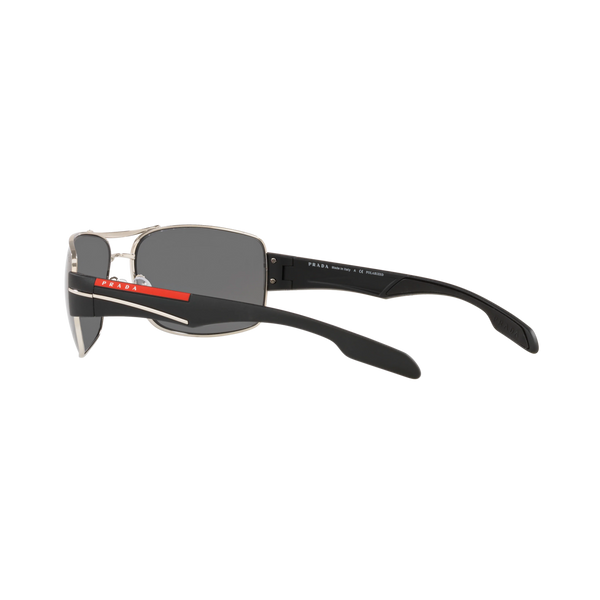 Prada Linea Rossa PS 53NS PS 53NS Silver Men's Polarized Sunglasses