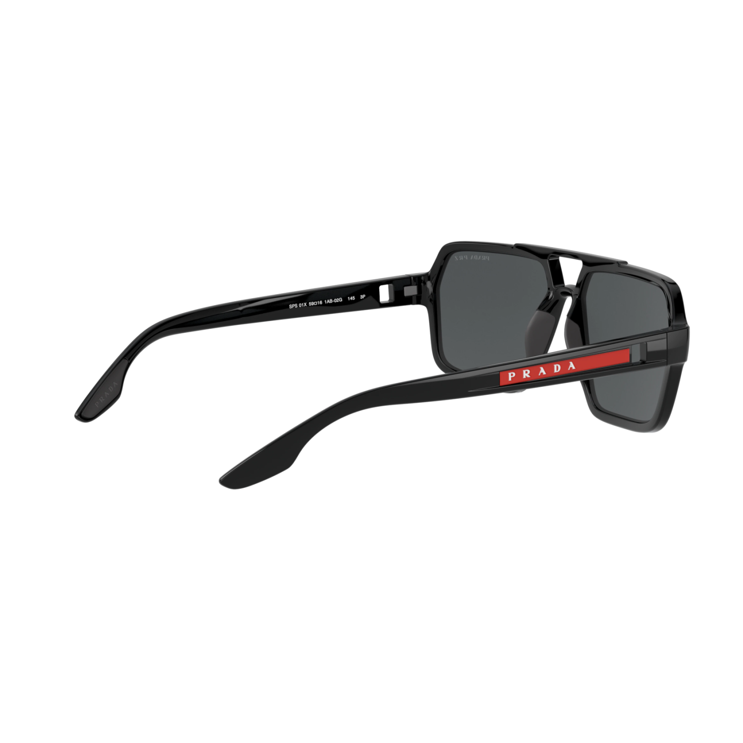 Prada Linea Rossa PS 01XS PS 01XS Black Men's Polarized Sunglasses