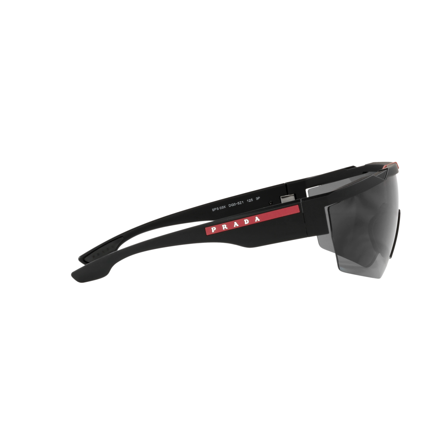 Prada Linea Rossa PS 03XS PS 03XS Black Men's Polarized Sunglasses