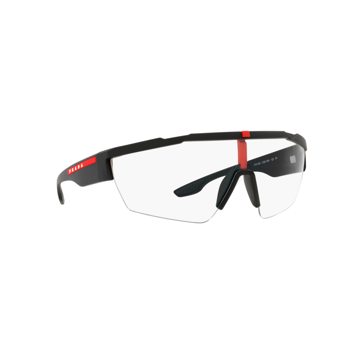 Prada Linea Rossa PS 03XS PS 03XS Black Men's Sunglasses