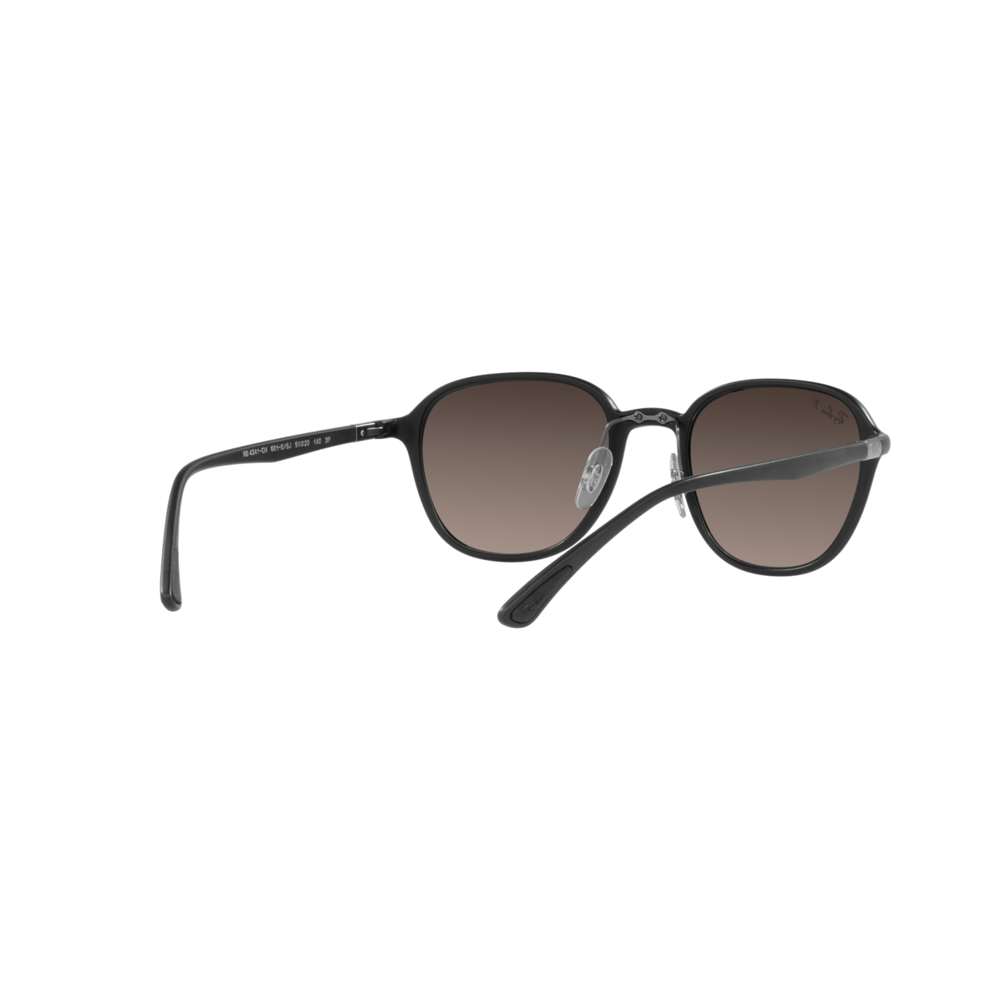 Ray Ban RB4341CH RB4341CH Black Unisex Polarized Sunglasses
