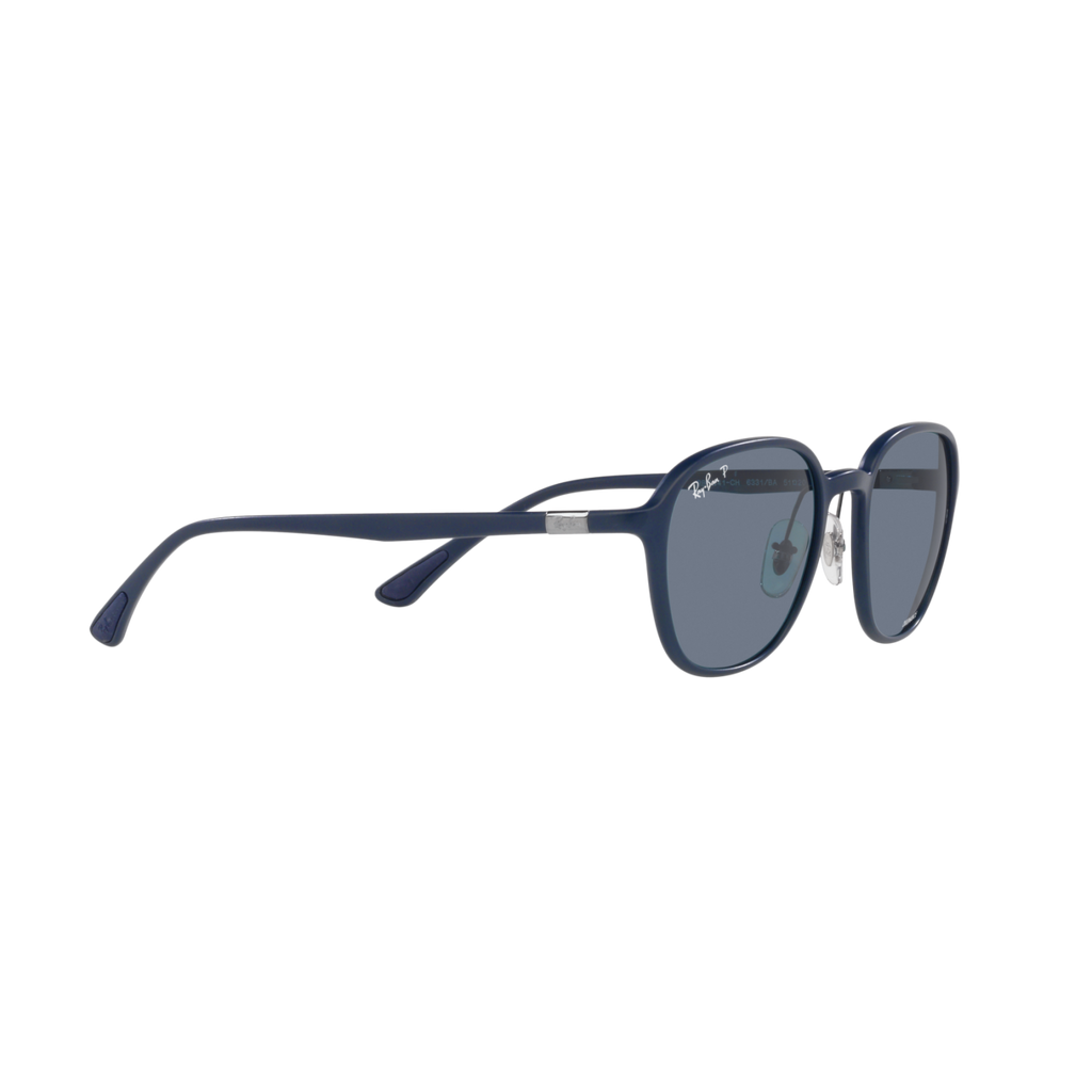 Ray Ban RB4341CH RB4341CH Blue Unisex Polarized Sunglasses