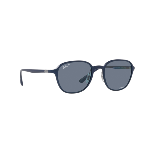 Ray Ban RB4341CH RB4341CH Blue Unisex Polarized Sunglasses