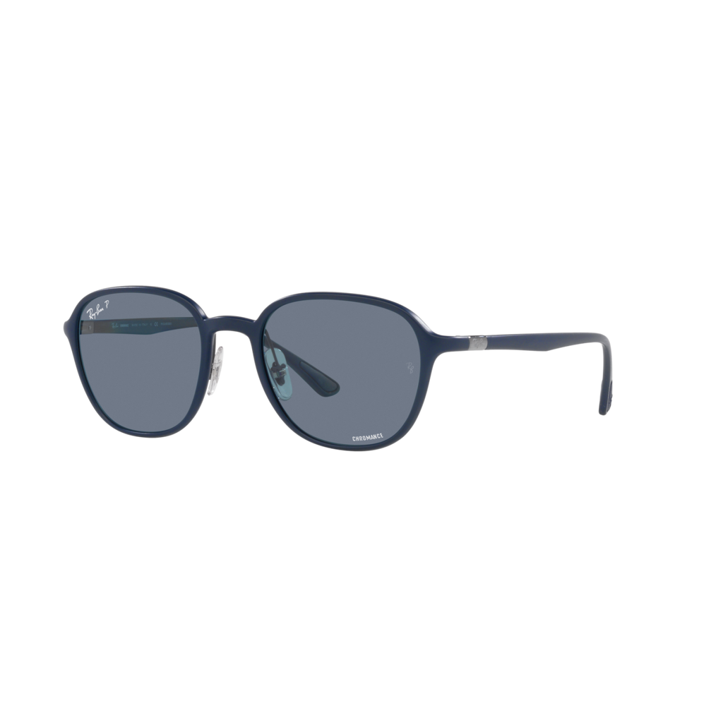 Ray Ban RB4341CH RB4341CH Blue Unisex Polarized Sunglasses