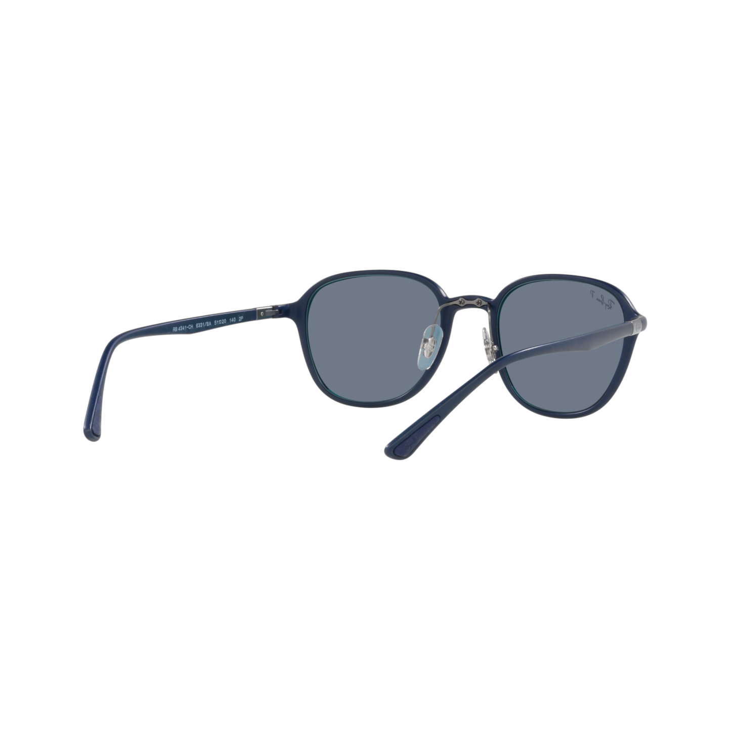 Ray Ban RB4341CH RB4341CH Blue Unisex Polarized Sunglasses