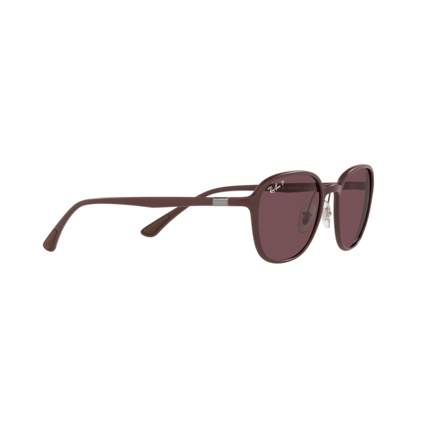 Ray Ban RB4341CH RB4341CH Purple Unisex Polarized Sunglasses
