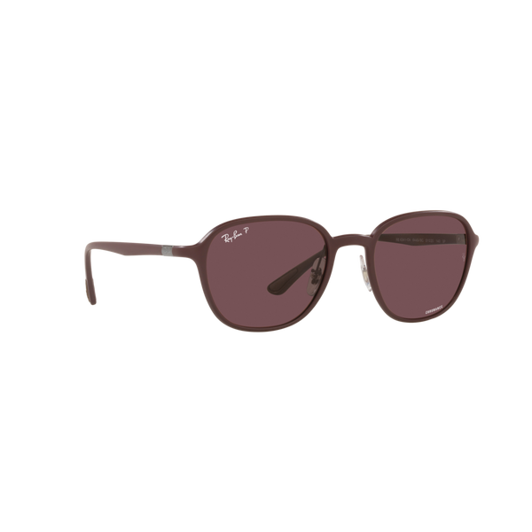 Ray Ban RB4341CH RB4341CH Purple Unisex Polarized Sunglasses