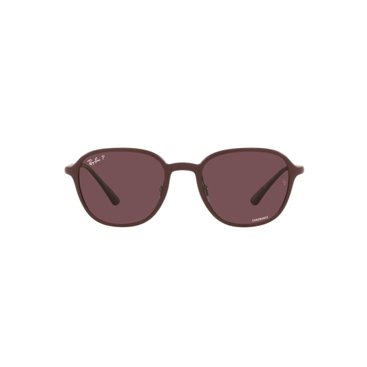 Ray Ban RB4341CH RB4341CH Purple Unisex Polarized Sunglasses