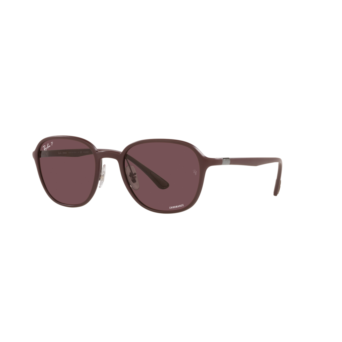 Ray Ban RB4341CH RB4341CH Purple Unisex Polarized Sunglasses