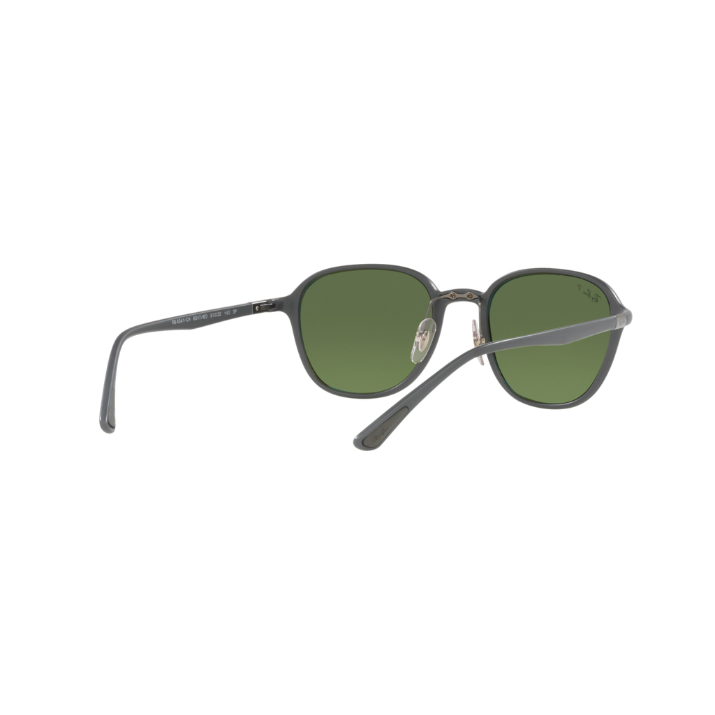 Ray Ban RB4341CH RB4341CH Grey Unisex Polarized Sunglasses