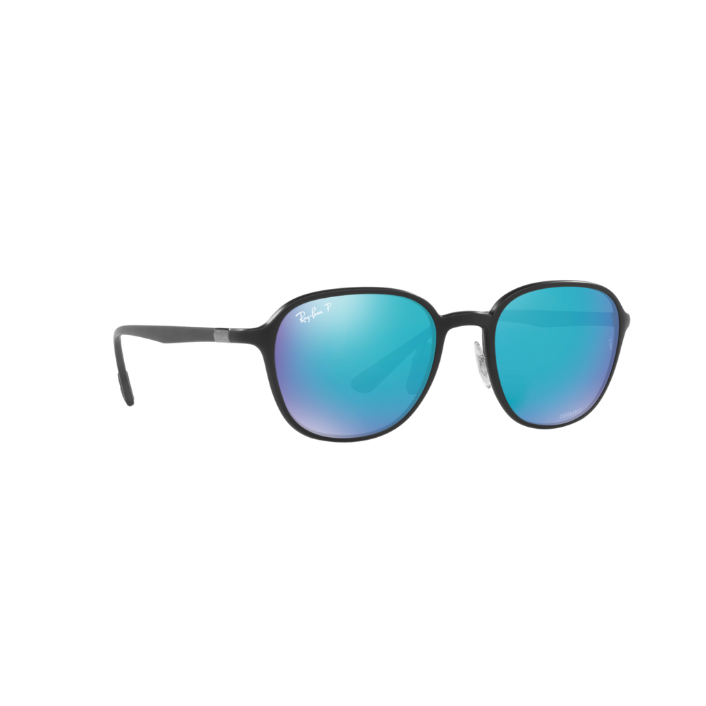 Ray Ban RB4341CH RB4341CH Black Unisex Polarized Sunglasses