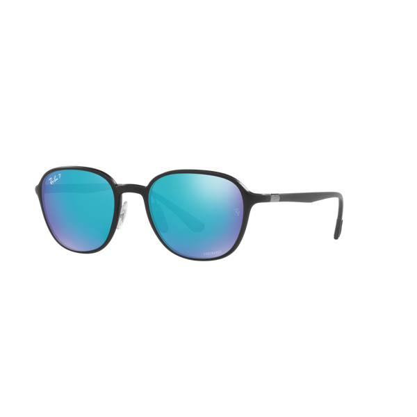 Ray Ban RB4341CH RB4341CH Black Unisex Polarized Sunglasses