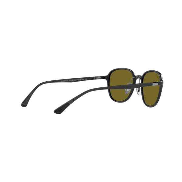 Ray Ban RB4341CH RB4341CH Black Unisex Polarized Sunglasses