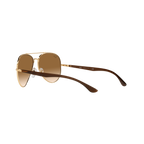 Ray Ban RB3675 RB3675 Gold Unisex Sunglasses