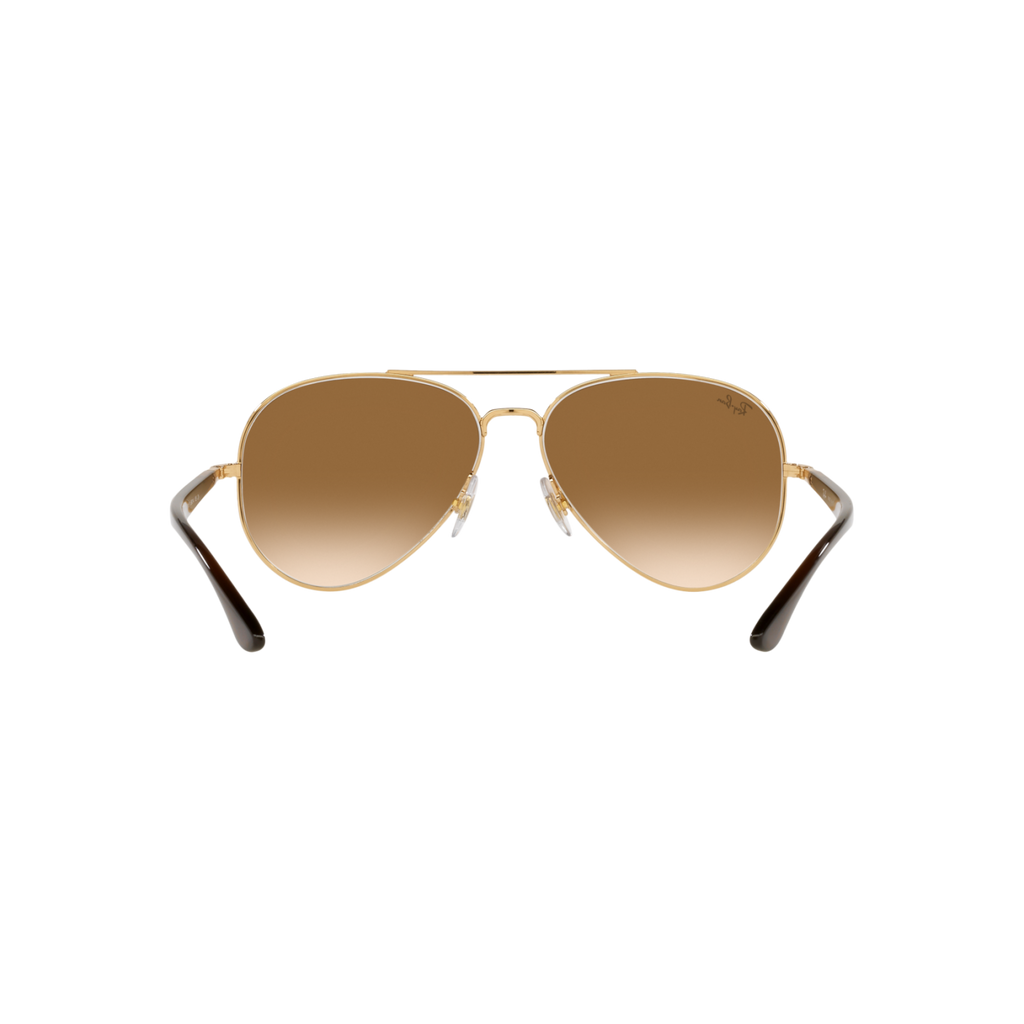 Ray Ban RB3675 RB3675 Gold Unisex Sunglasses