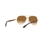 Ray Ban RB3675 RB3675 Gold Unisex Sunglasses