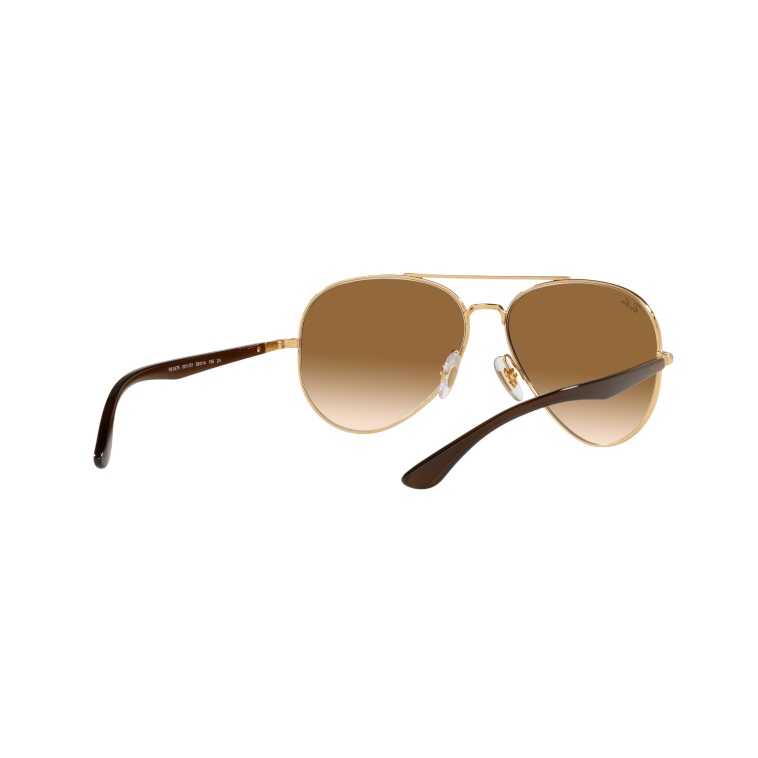 Ray Ban RB3675 RB3675 Gold Unisex Sunglasses