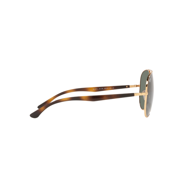 Ray Ban RB3675 RB3675 Gold Unisex Polarized Sunglasses